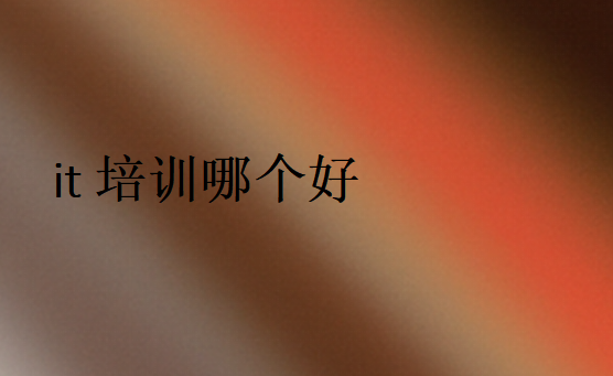 2025it培訓哪個好排名前十熱門名單